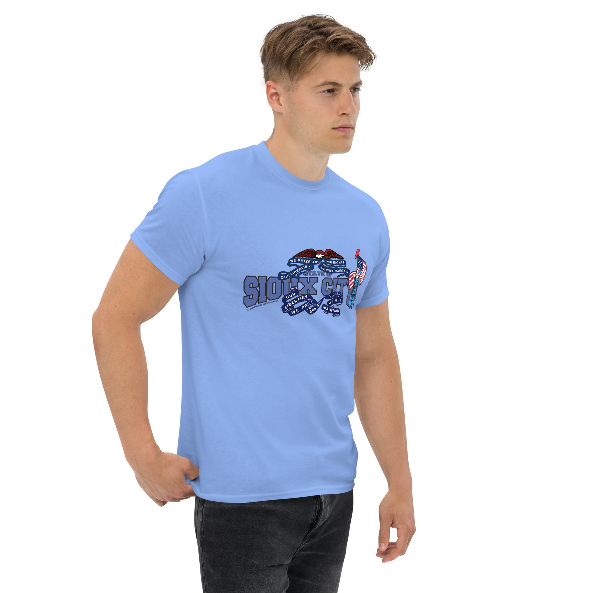 Sioux City t-shirt, Iowa T-shirt, Comancha Graphics,