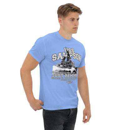 USS Sampson DDG-10 tee