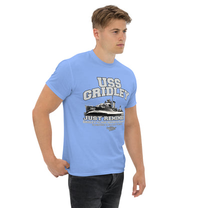 USS Gridley DD-380 Shipmates t-shirt