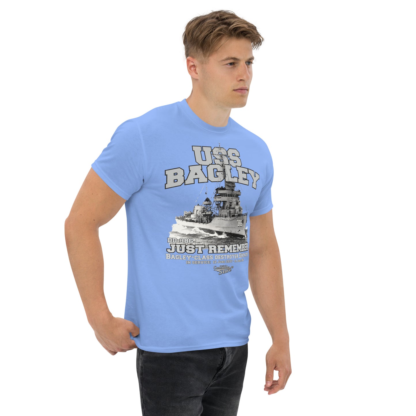 USS Bagley DD-386 Destroyer T-shirt