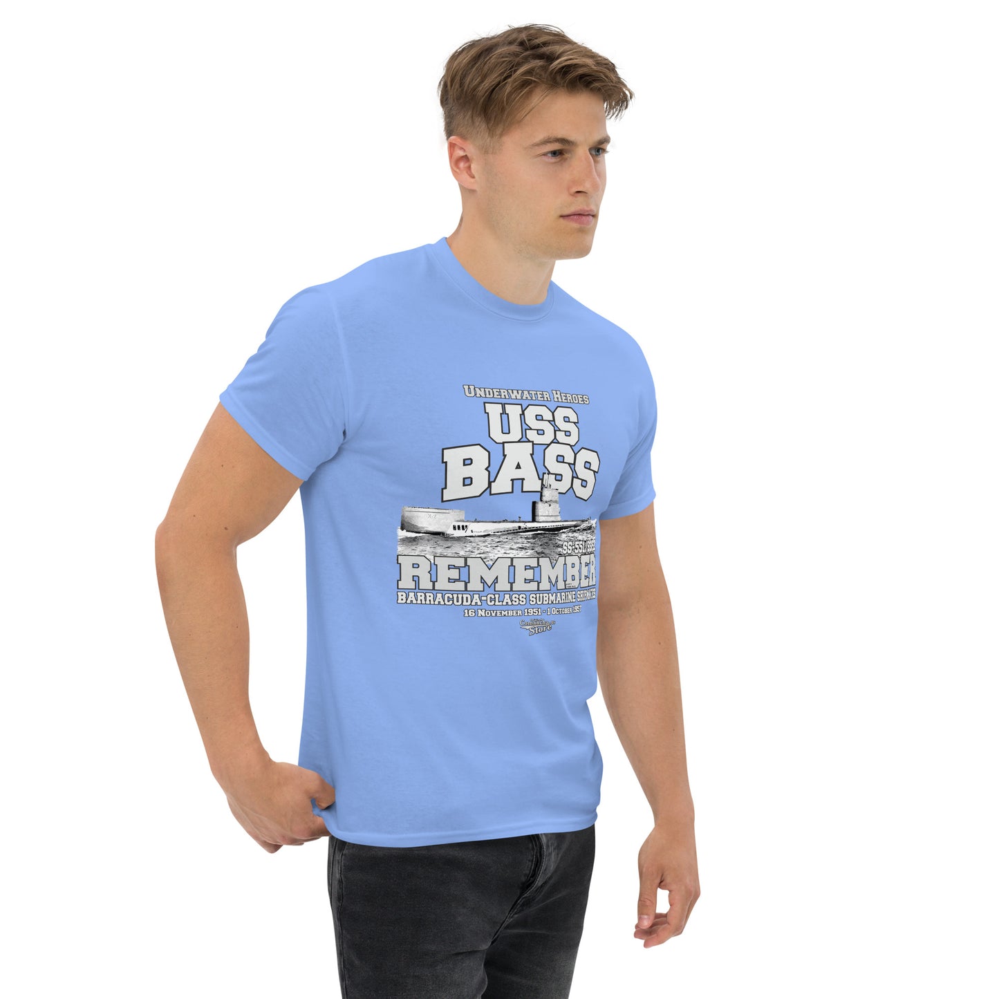 USS Bass K-2 submarine shipmates t-shirt