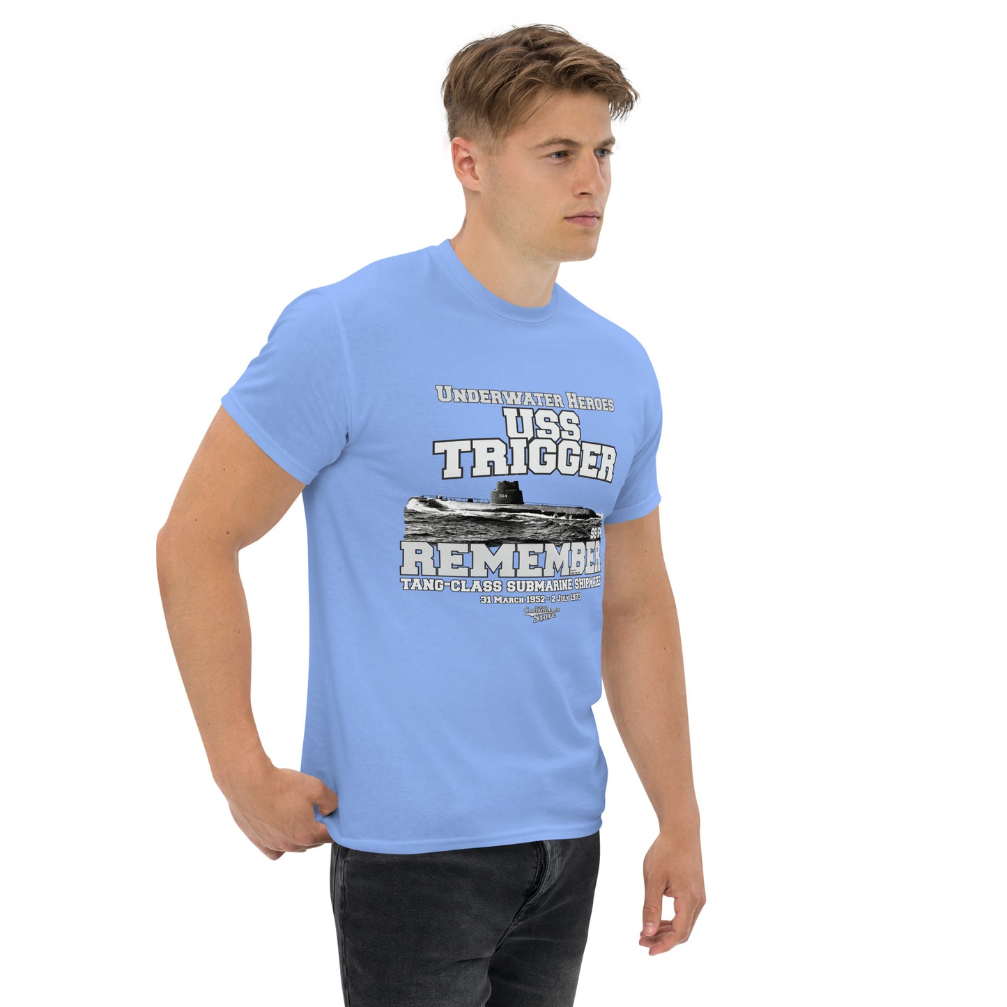 USS Trigger SS-564 submarine t-shirt