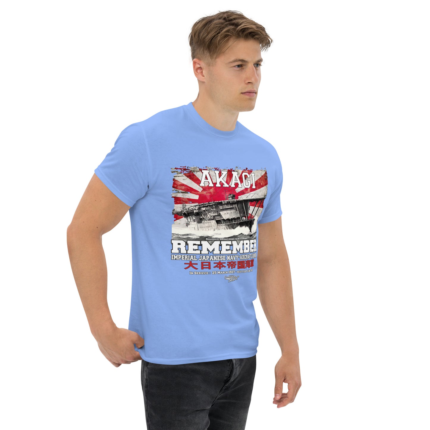 Akagi aircraft carrier t-shirt