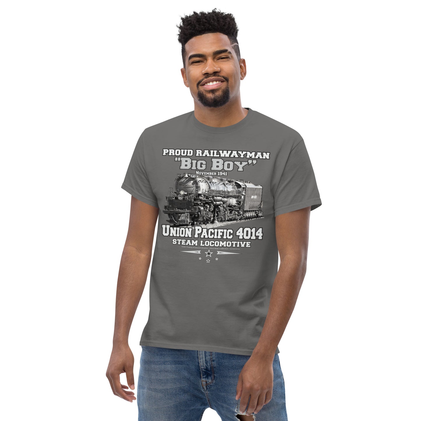 UNION PACIFIC 4014 t-shirt, Steam locomotive tee,UNION PACIFIC 4014 Steam Locomotive t-shirt,