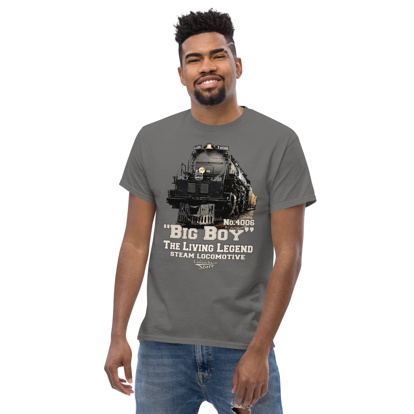 Big Boy No.4006 Steam Locomotive t-shirt