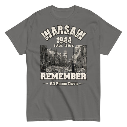 Warsaw Uprising 1944 t-shirt comancha