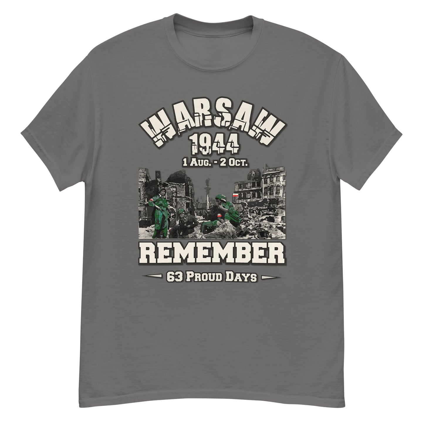 Warsaw Uprising 1944 Polish Proud T-shirt