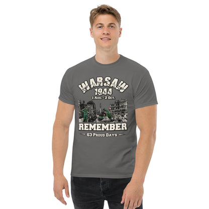 Warsaw Uprising 1944 Polish Proud T-shirt