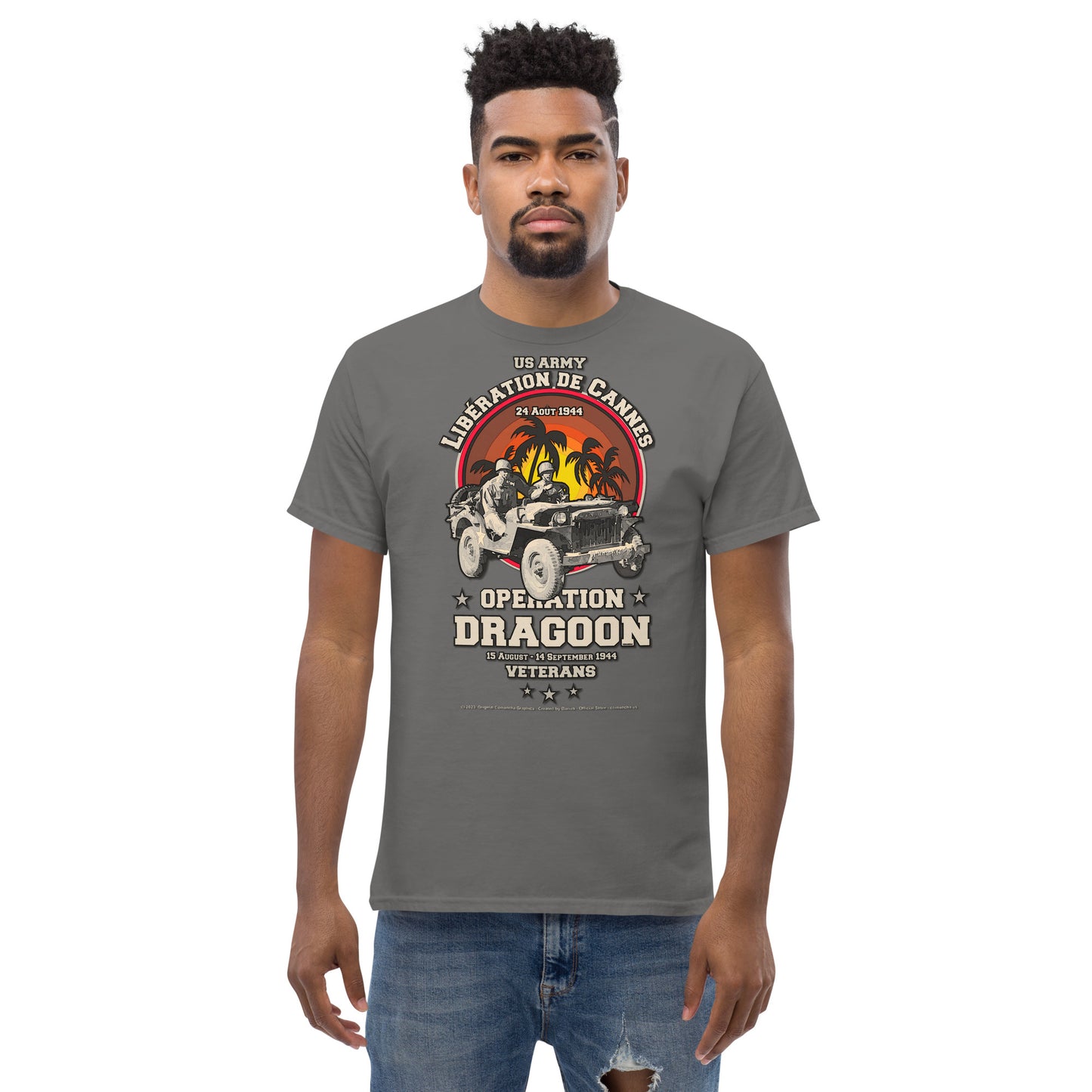 Operation Dragoon Veterans 1944 t-shirt