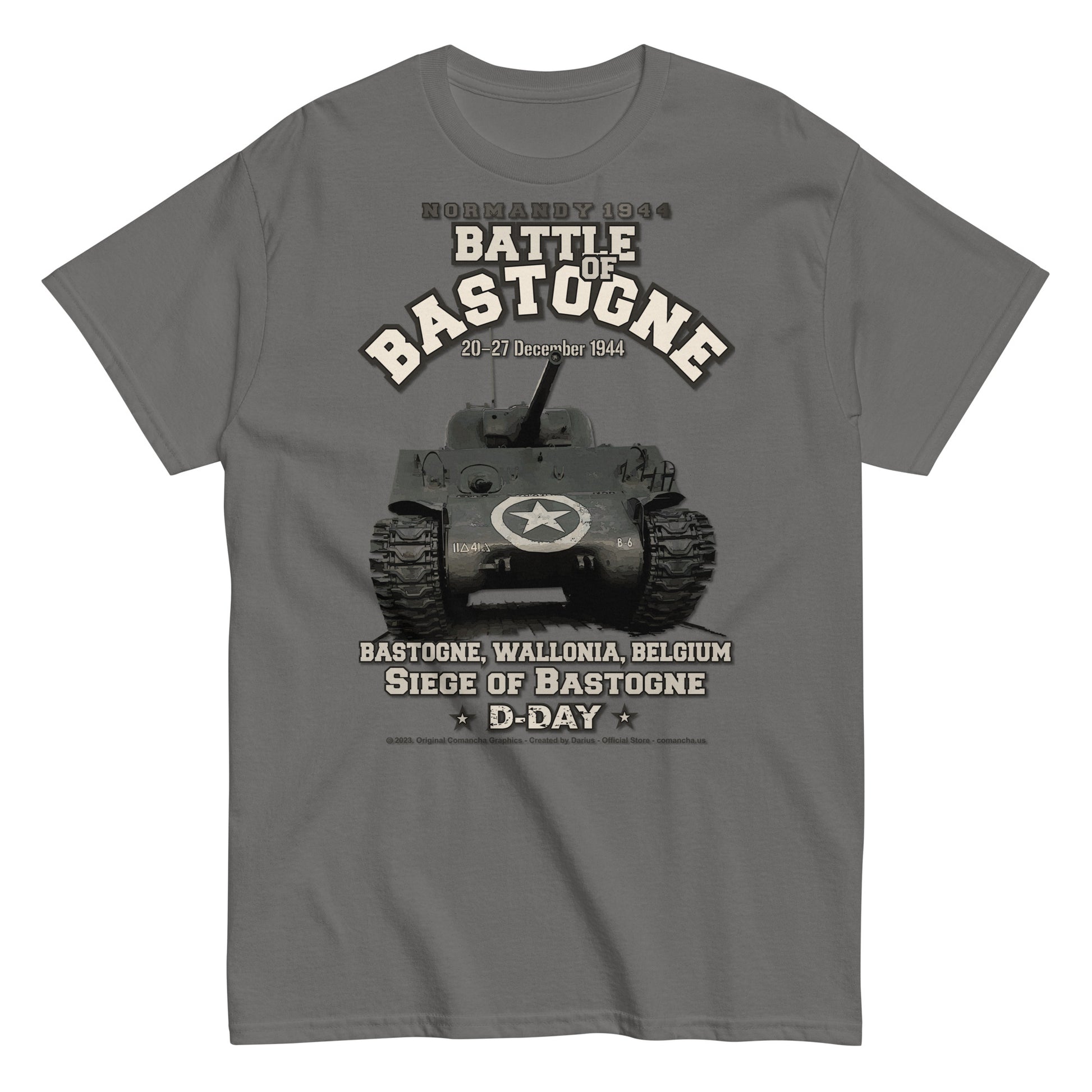 Battle of Bastogne tee, Battle of Bastogne veterans tee,Battle of Bastogne 1944 classic t-shirt, Comancha T-shirts,