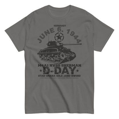 D-Day HVSS Sherman Veterans T-shirt