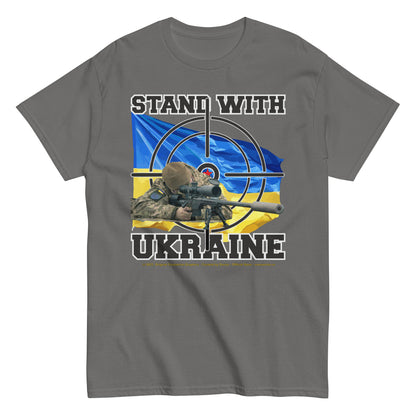 Stand With Ukraine T-shirt, Comancha Design,