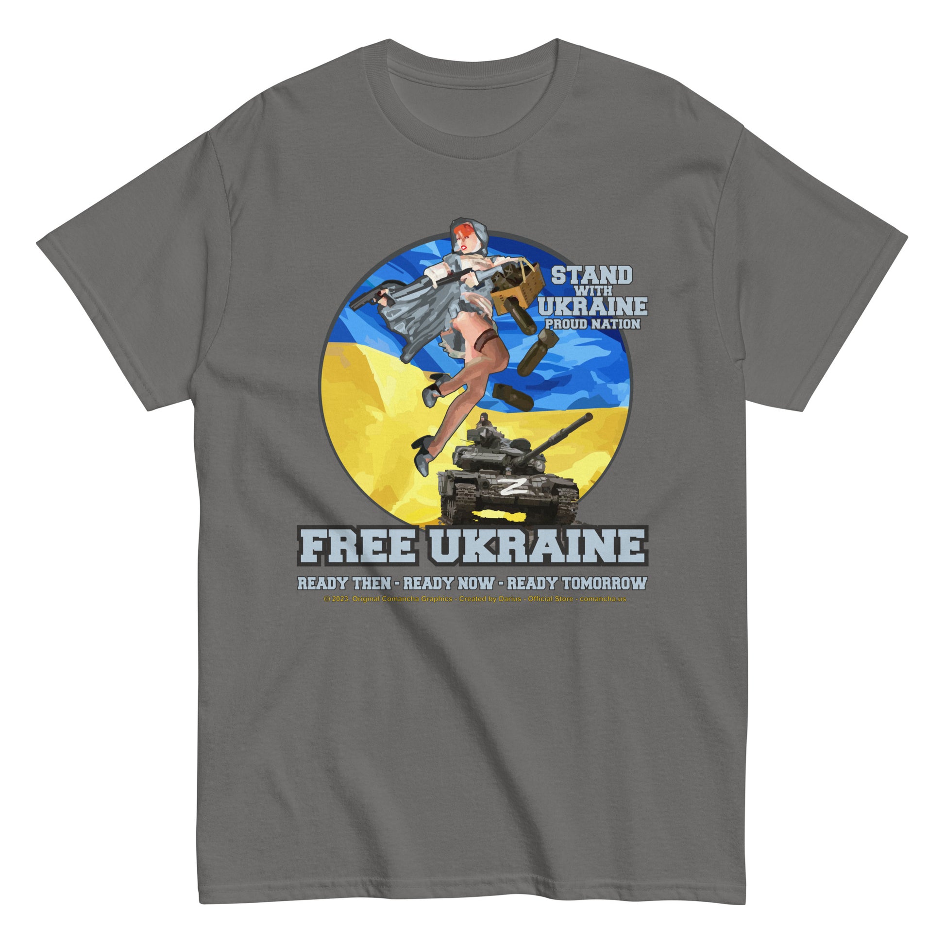 Free Ukraine Save Ukraine, Comancha T-Shirt,