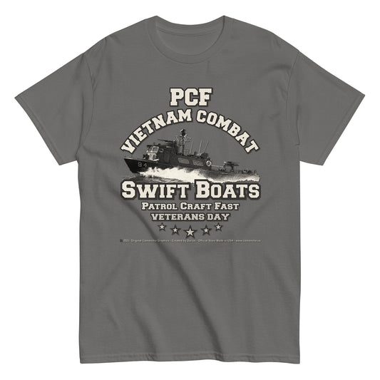 SWIFT BOATS Vietnam Combat Veterans classic tee