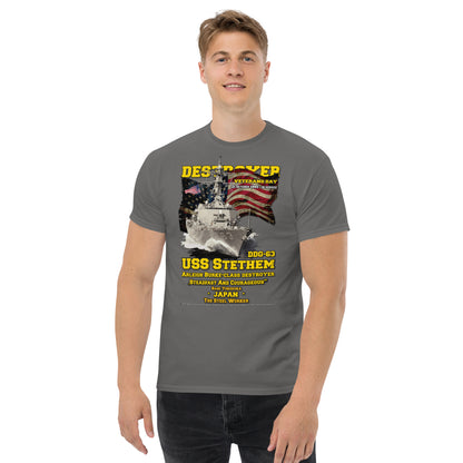 USS STETHEM DDG-63 Destroyer Veterans t-shirt