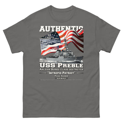 USS PREBLE DDG-88 Destroyer T-Shirt