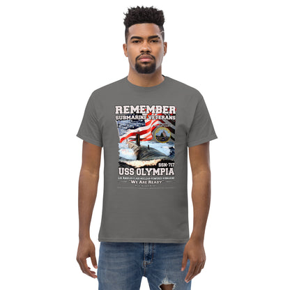 USS OLYMPIA SSN-717 Submarine veterans T-shirts,, Comancha T-shirts,