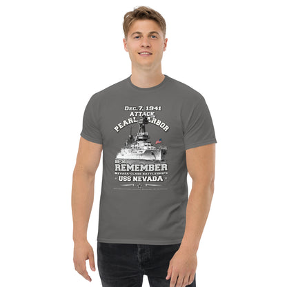 USS NEVADA BB-36 Battleship t-shirt