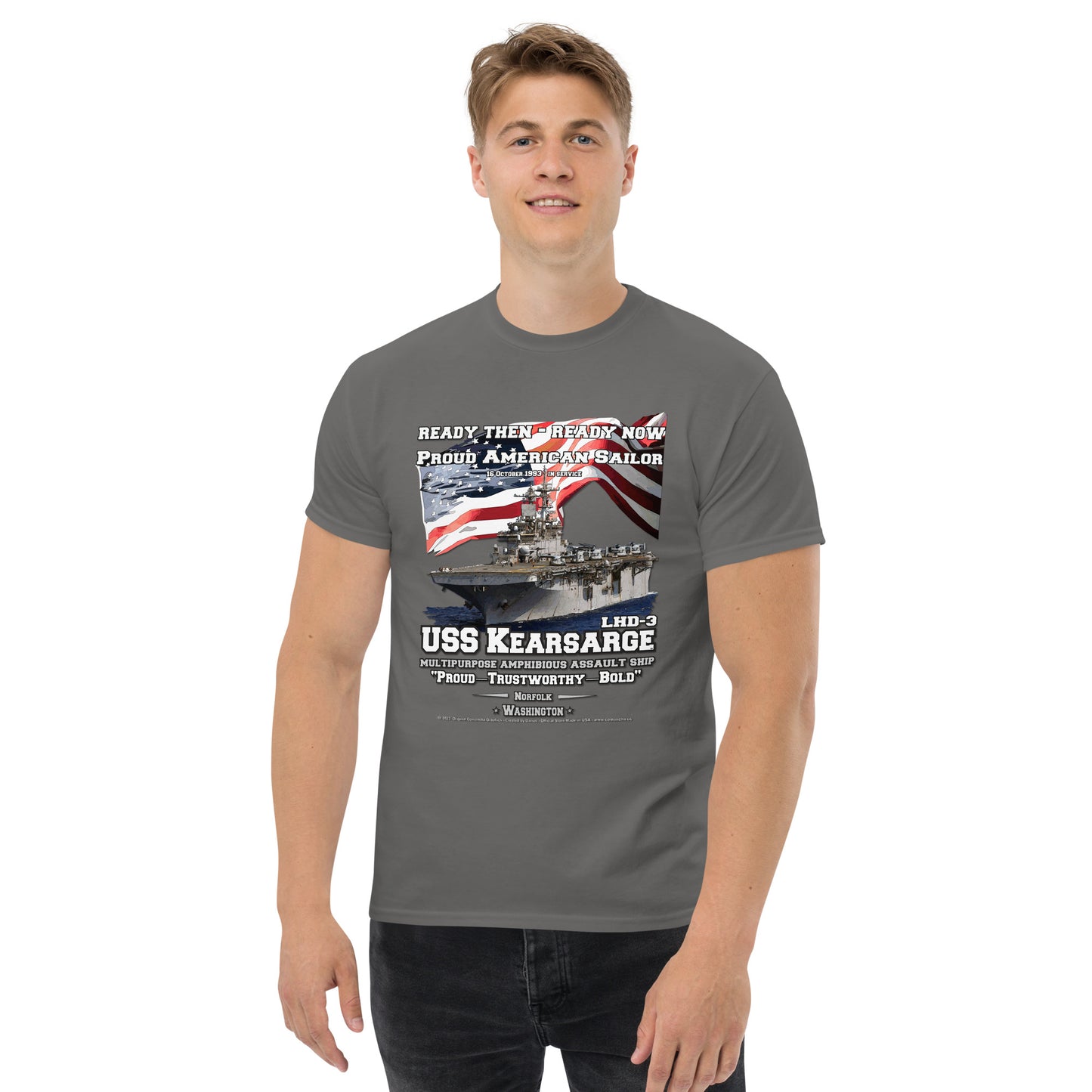 USS KEARSARGE LHD-3 Assault Ship T-Shirt