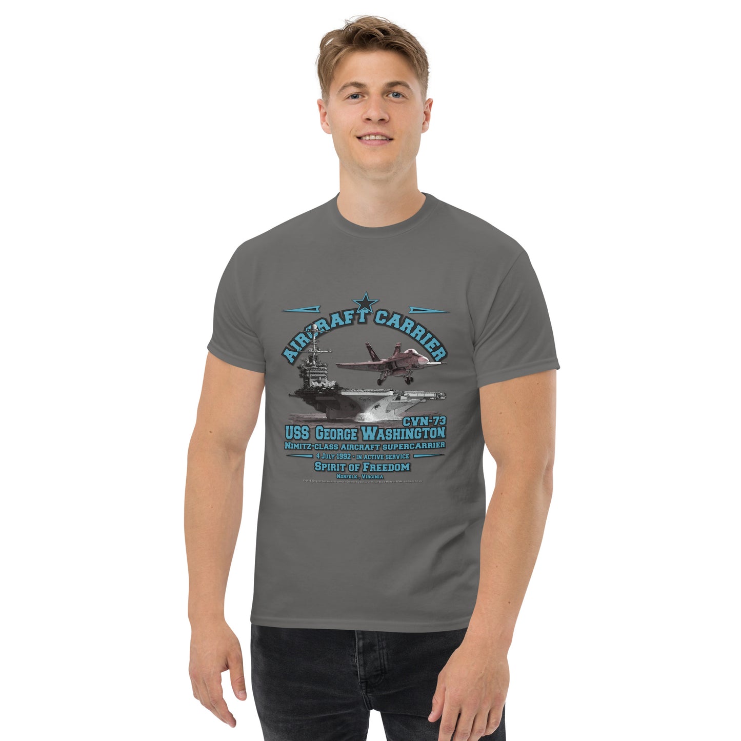 USS GEORGE WASHINGTON CVN-73 shipmates Tee,