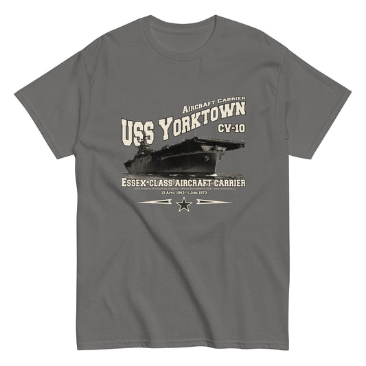 USS YORKTOWN t-shirt, USS YORKTOWN CV-10 t-shirt, aircraft carrier veterans, Original Comancha Graphics,