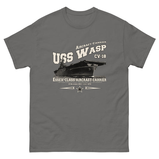 USS WASP t-shirt, US Navy tee,USS WASP CV-18 t-shirt,aircraft carrier veterans tee,