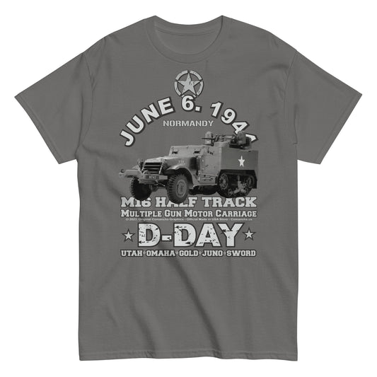 M16 Half Track D-Day Veterans classic tee