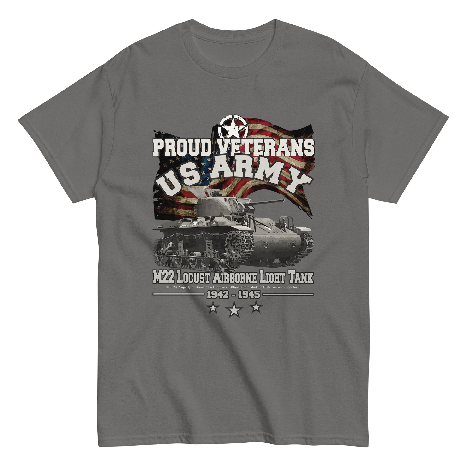 M22 LOCUST t-shirt,us army tee,us army weterans tee,veterans day tee,comancha,ww2 veterans tee,M22 LOCUST Airbone Tank Veterans t-shirt,