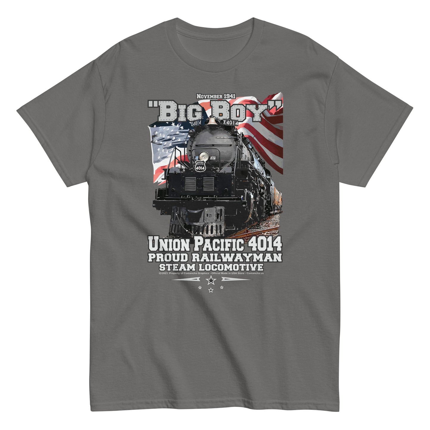 BIG BOY 4014 t-shirt,Unin Pacific 4014 t-shirt,BIG BOY 4014 Steam Locomotive t-shirt,Steam Locomotive t-shirt,proud railwayman t-shirt,