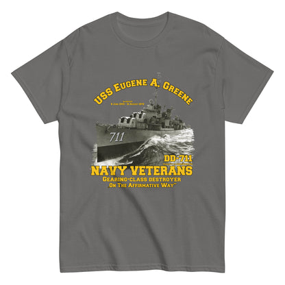 USS EUGENE A. GREENE DD-711 Destroyer T-shirt