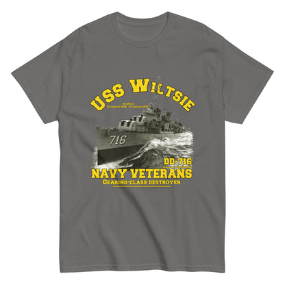 USS Wiltsie DD-716 Destroyer T-shirt