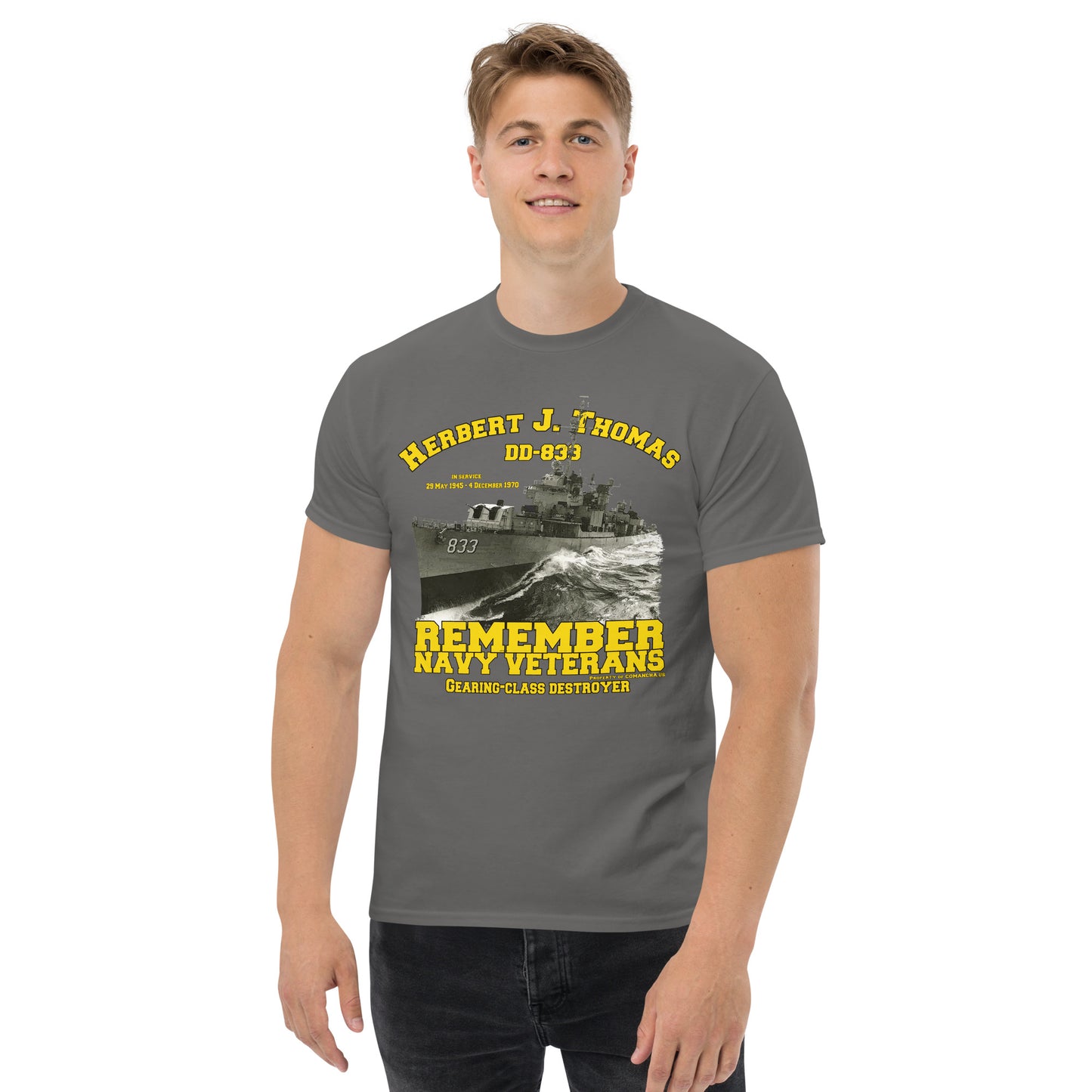 USS Herbert J. Thomas DD-833 T-shirt,