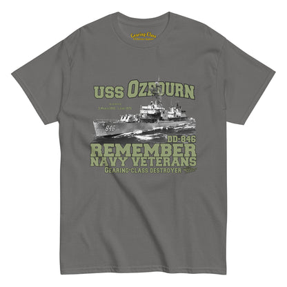 USS Ozbourn DD-846 Shipmates t-shirt