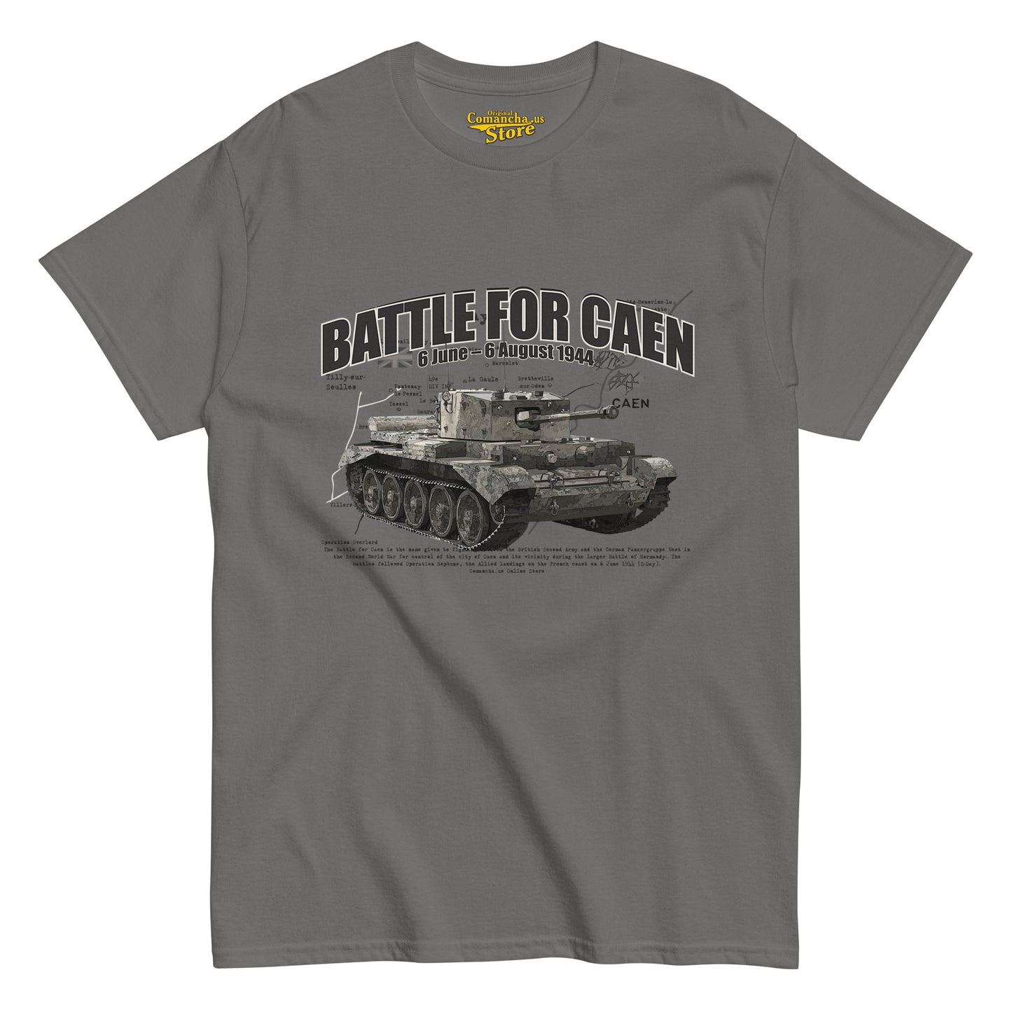 Battle for Caen 1944 t-shirt