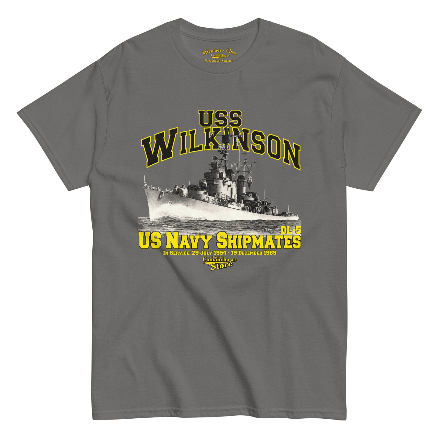 USS Wilkinson DL-5 Destroyer t-shirt