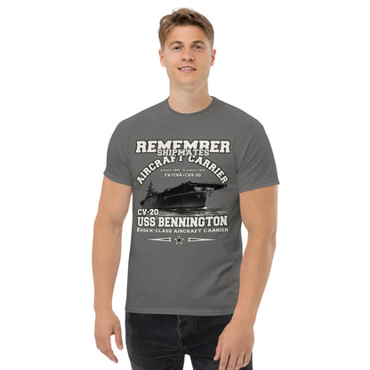 USS BENNINGTON CV-20 Shipmates T-shirt