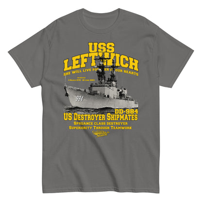 USS Leftwich DD-984 t-shirt,