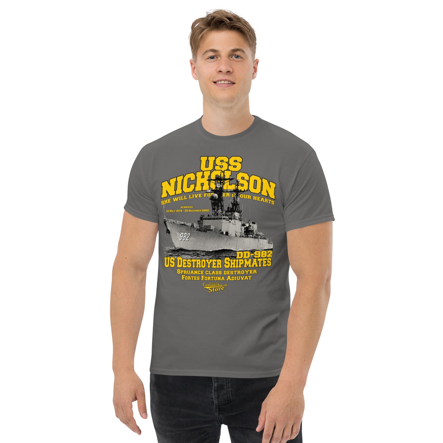 USS Nicholson DD-982 T-shirt