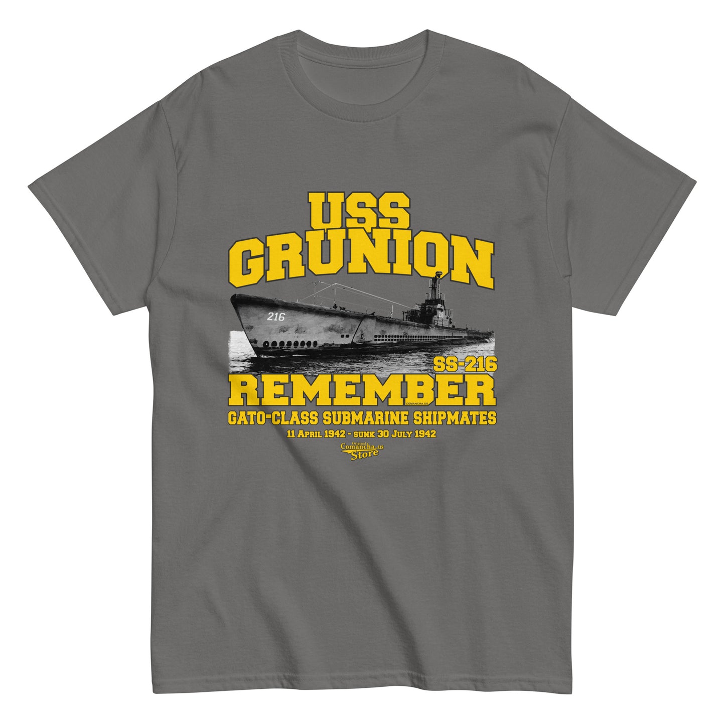 USS Grunion SS-216 submarine t-shirt