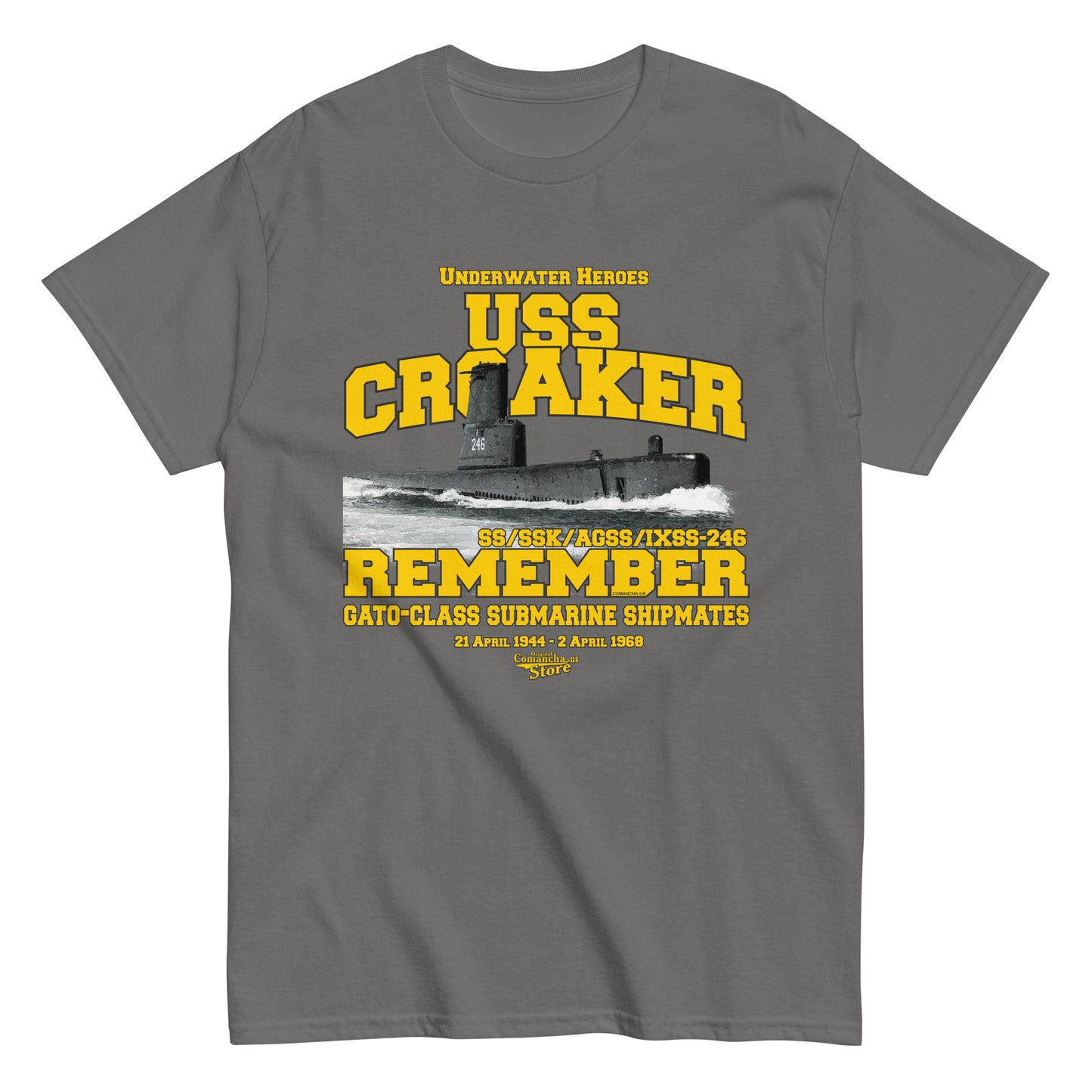 USS Croaker SS-246 Shipmates T-shirt