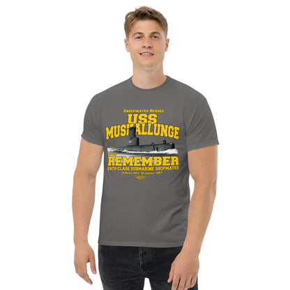 USS Muskallunge SS-262 submarine t-shirt