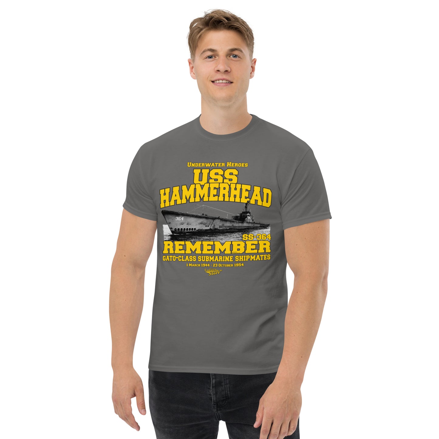 USS Hammerhead SS-364 submarine t-shirt