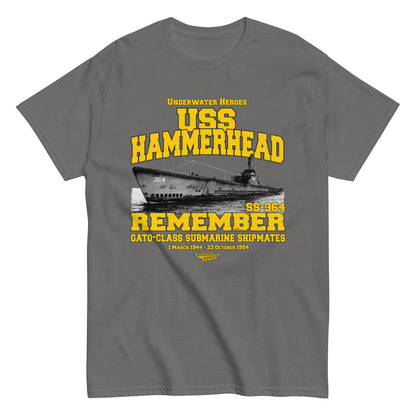 USS Hammerhead SS-364 submarine t-shirt