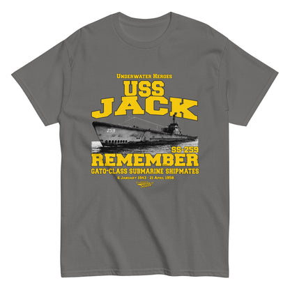 USS Jack SS-259 Submarine t-shirt