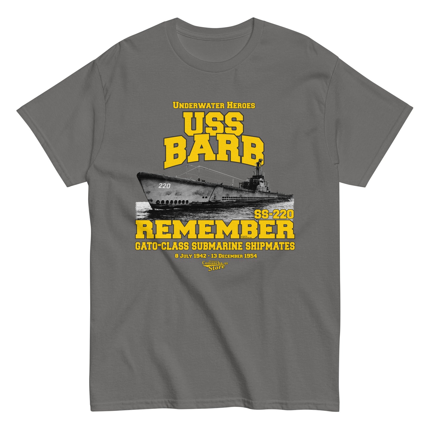 USS Barb SS-220 Submarine t-shirt