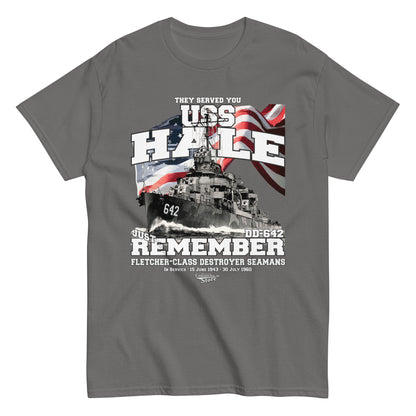 USS Hale DD-642 Destroyer t-shirt