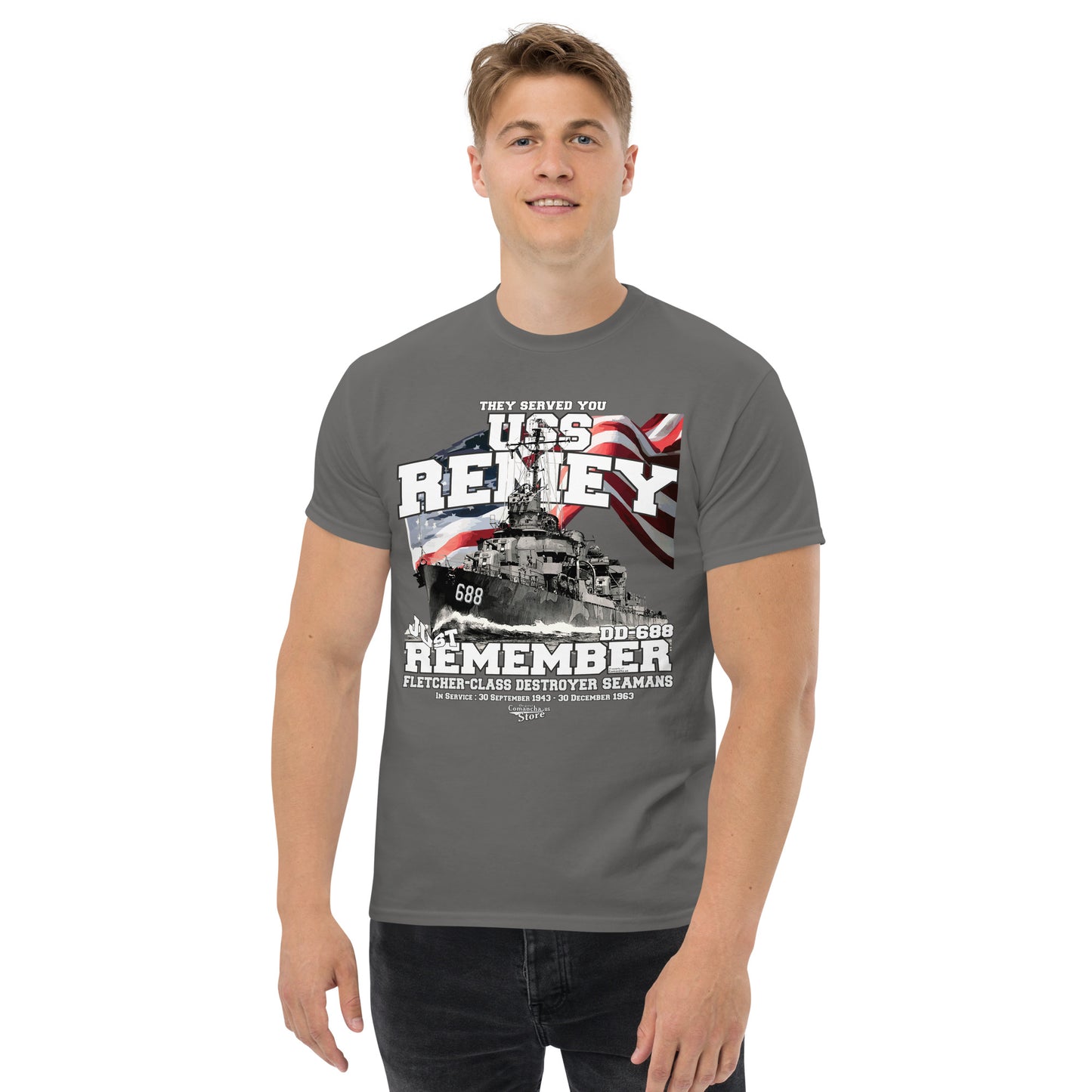 USS Remey DD-688 Destroyer t-shirt