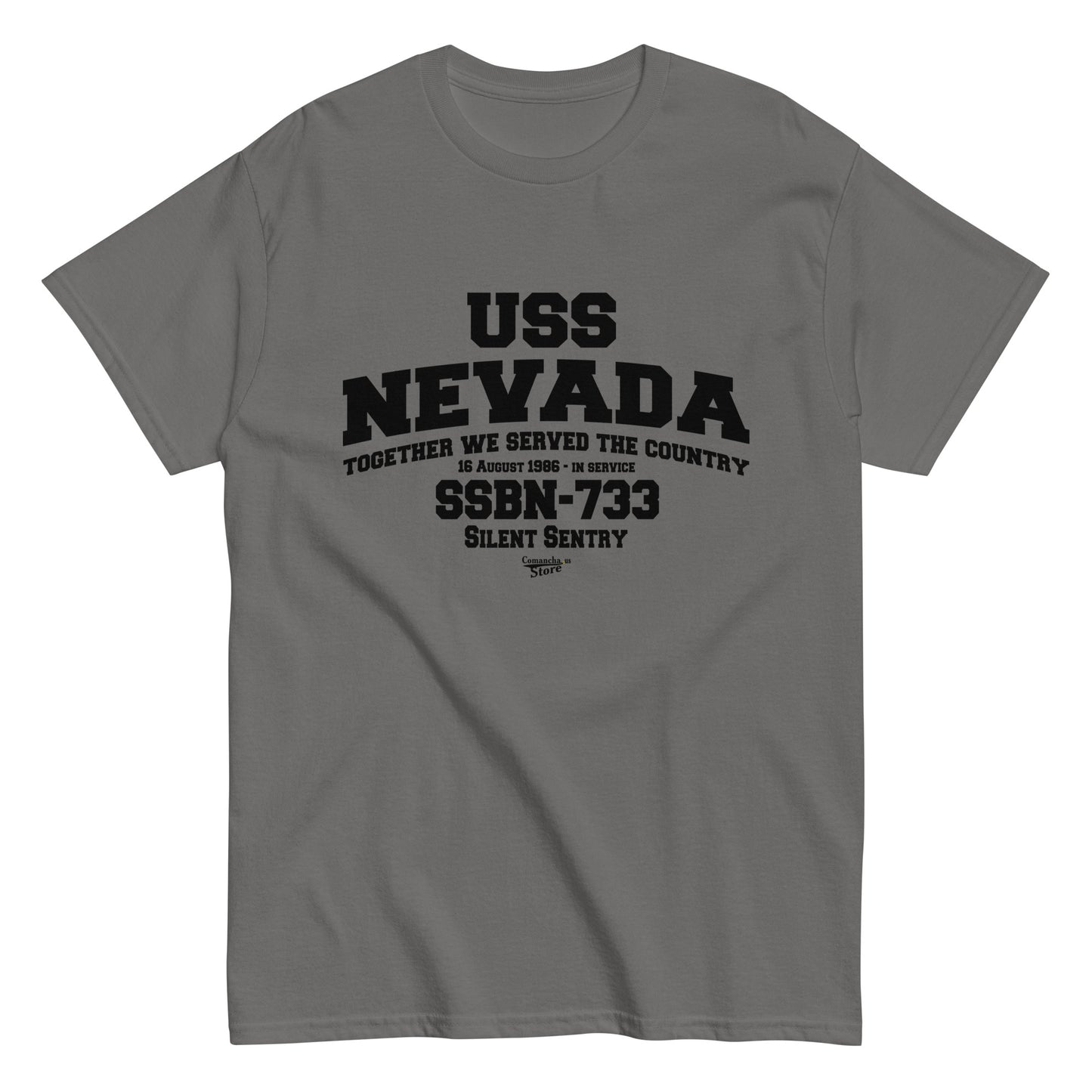 USS NEVADA SSBN-733 Submarine Shipmates T-shirt