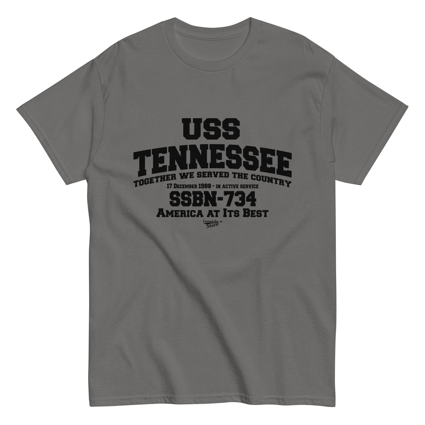 USS TENNESSEE SSBN-734 Shipmates T-shirt