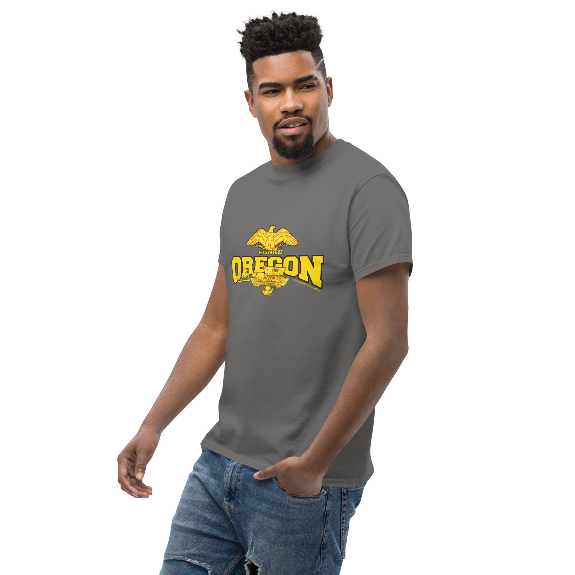 Oregon t-shirt,Oregon State USA T-shirt,comancha,